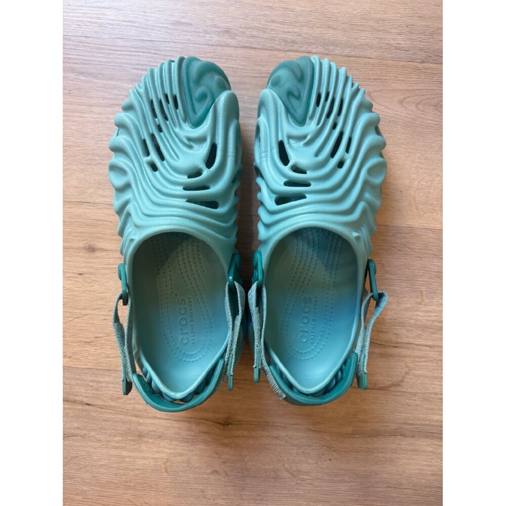 CROCS Green Loafers & Slip-Ons